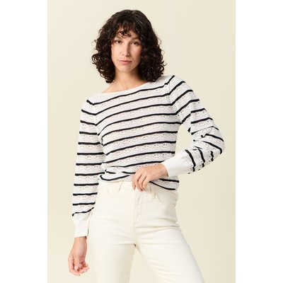 Pull manches longues ajouré BONOBO