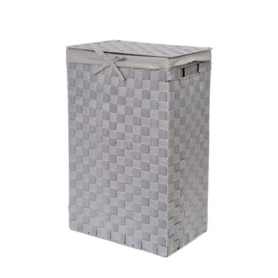 Panier à linge rectangulaire avec couvercle STAN COMPACTOR