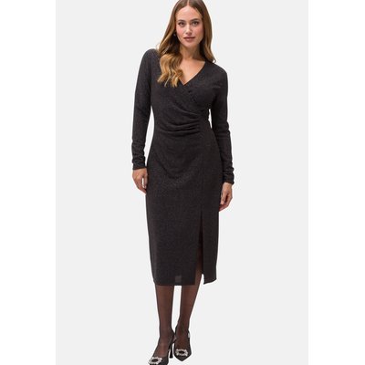 Robe scintillante avec effet cache-cœur ZERO