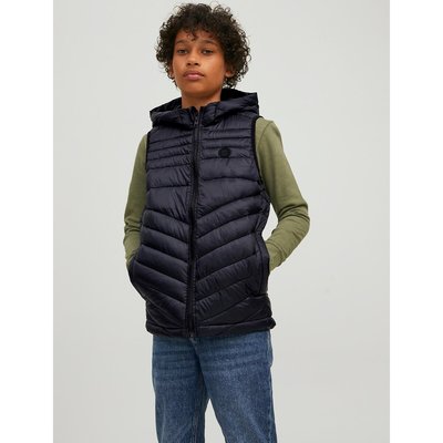 Жилет стеганый с капюшоном JACK & JONES JUNIOR