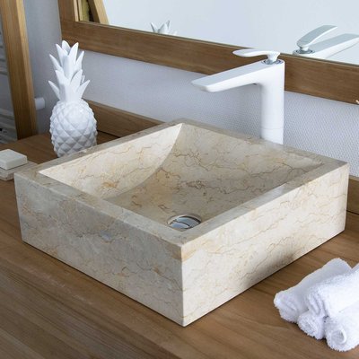 Vasque Kiara en marbre OCEAN LINE