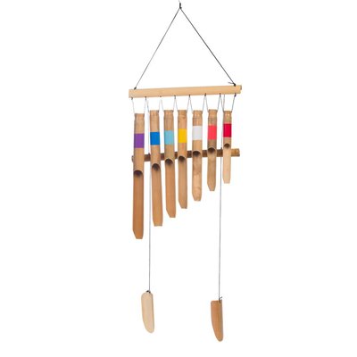 Carillon bambou coloré AMADEUS
