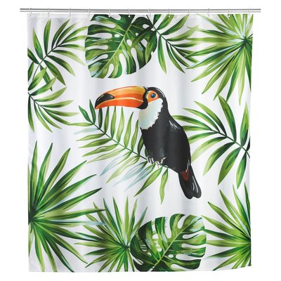 Rideau De Douche Tropical Toucan - Polyester WENKO