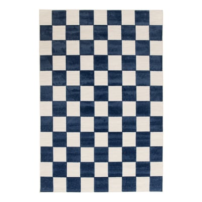 Tapis intérieur extérieur effet scultpé PETITS CARREAUX AFK LIVING