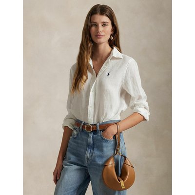 Camisa em linho, de mangas compridas POLO RALPH LAUREN