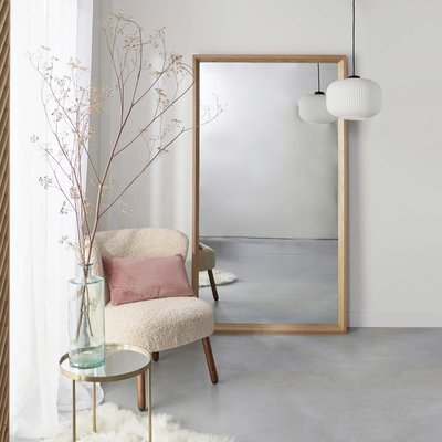 Miroir en chêne rectangulaire GABY MOB IN