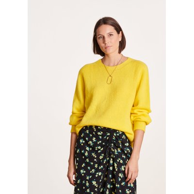 Pull uni à manches longues et col rond LA FEE MARABOUTEE