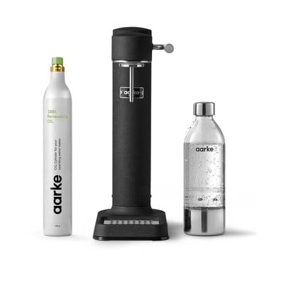 Machine à soda Pack Carbonator 3 Noir mat + CO2 AARKE