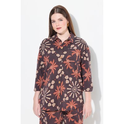 Veste sweat, col chemise ULLA POPKEN