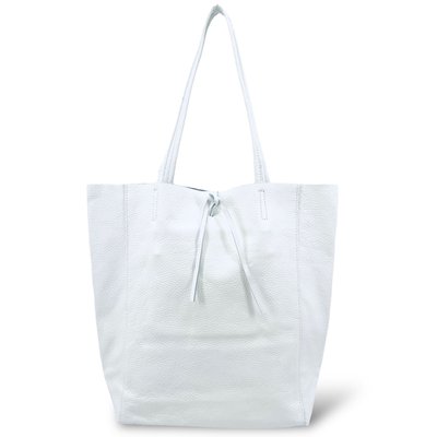 Sac à main cabas en cuir grainé italien NICE OH MY BAG