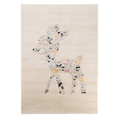 Tapis enfant doux à poils ras FAON AFK LIVING