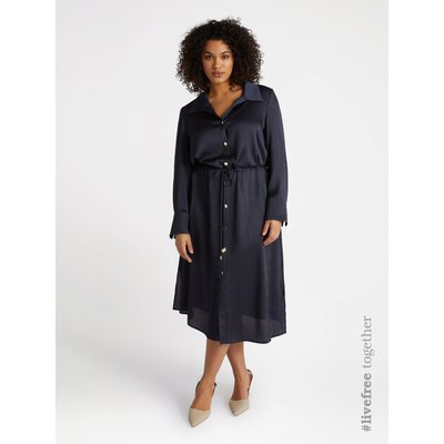 Robe CHEMISIER avec boutons et ceinture amovible à la taille FIORELLA RUBINO
