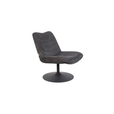 Fauteuil lounge en velours - BUBBA ZUIVER