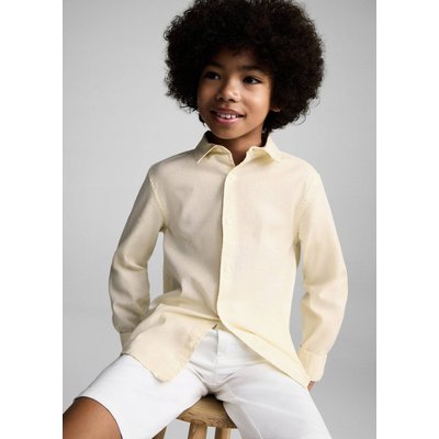 Chemise coton et lin MANGO KIDS