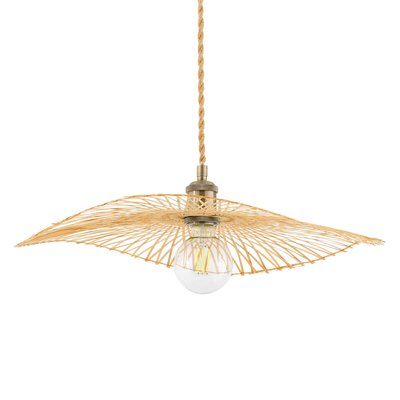 Ezia 50cm Diameter Lightweight Bamboo Ceiling Light LA REDOUTE INTERIEURS