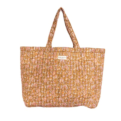 Sac cabas en coton matelassé BINDI ATELIER