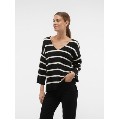 Pull col v en fine maille VERO MODA