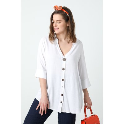 Chemise en viscose bouton bois JEAN-MARC PHILIPPE