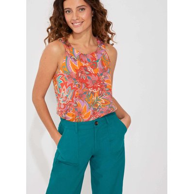 Top sans manches coton bio RAVINDU LA FIANCÉE