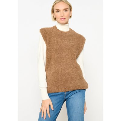 Pull sans manches en maille LOLALIZA