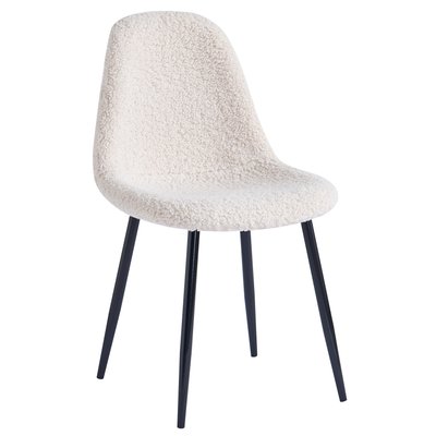 Lot de 4 chaises en bouclette, COPENHAGEN NORDLYS