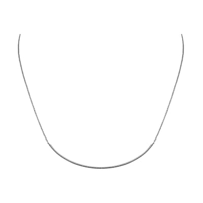 Collier argent -  disco CAROLINE NAJMAN