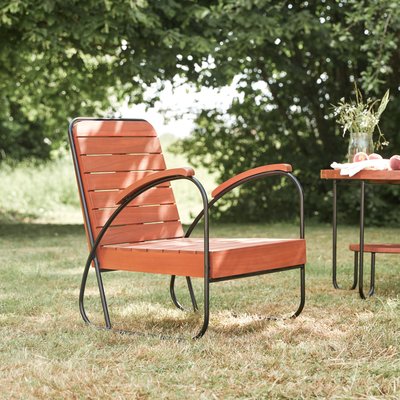 Fauteuil de jardin en acacia massif KEY WOOD TIKAMOON