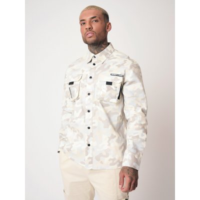 Chemise imprimé camouflage PROJECT X