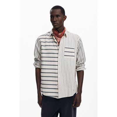 Chemise à rayures asymétriques DESIGUAL