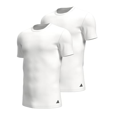 Tee-shirt col rond, lot de 2, ACTIVE FLEX COTTON ADIDAS SPORTSWEAR
