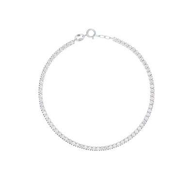 Bracelet en argent 925 et oxyde de zirconium CLEOR