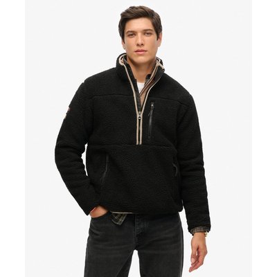 Pull en polaire à demi-fermeture zippée Outdoor SUPERDRY