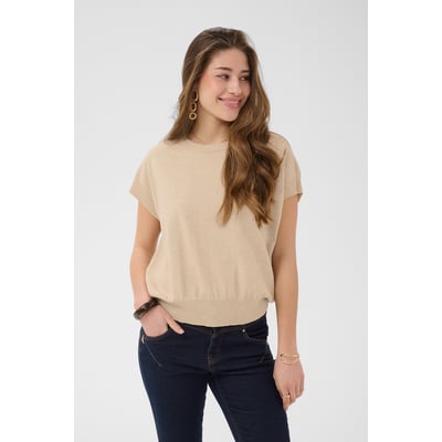 Manteau tricoté CREAM