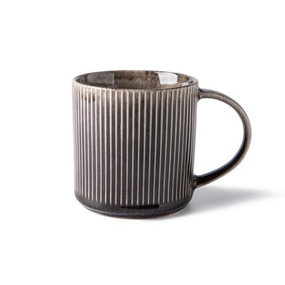 Lot de 2 mugs marron - "cappuccino" LAGUIOLE CUISSON