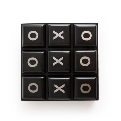 Jeu tic tac toe en manguier teinté, Morpha AM.PM