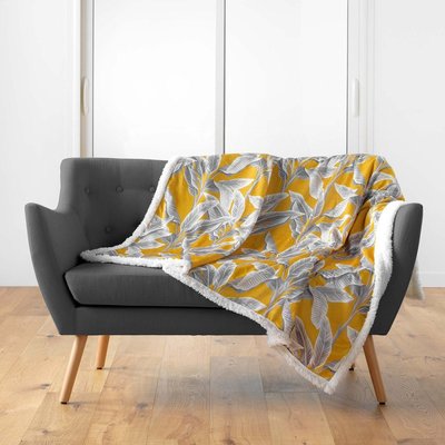 Plaid Velours 125x150  Sherpa Isibelle DECORATIE