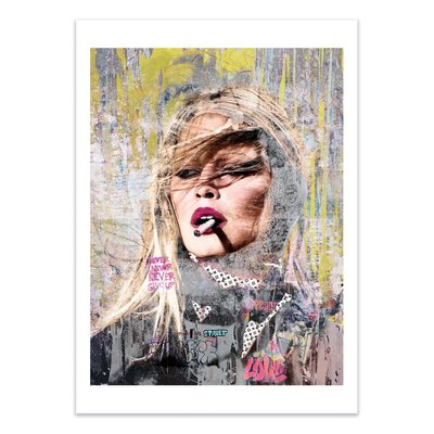 Affiche d’art 50 x 70 cm - BB - Mr Pablo Costa WALL EDITIONS