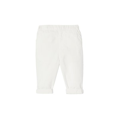 Pantalon léger effet lin VERTBAUDET