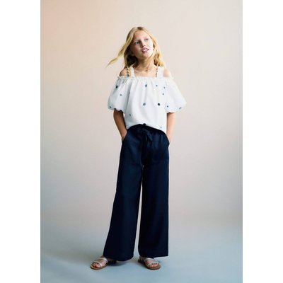 Pantalon ceinture nœud MANGO KIDS