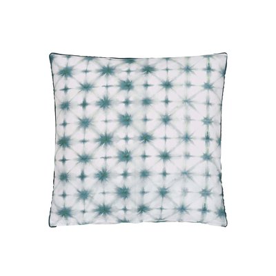 Taie d'oreiller imprimée en percale de coton,KARAOSHI CELADON DESIGNERS GUILD