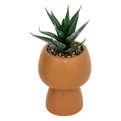 Plante artificielle Livy pot céramique H17cm ATMOSPHERA