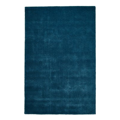 Subtle Triangle Tiled Geometric Patterned Rug in 100% Wool SO'HOME
