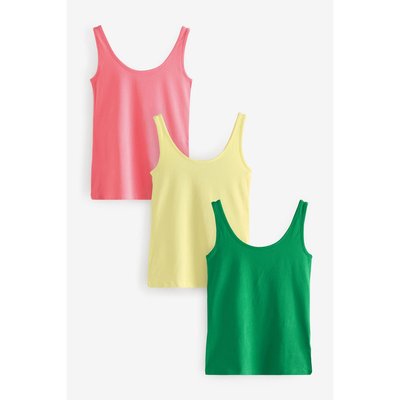 Débardeur bretelles larges  , lot de 3 NEXT