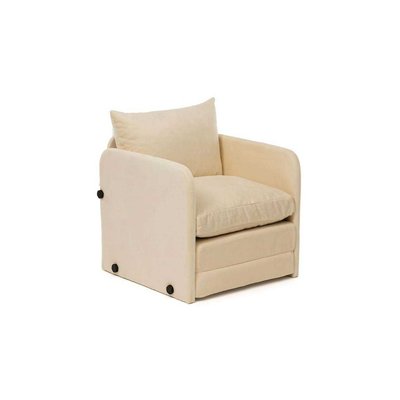Fauteuil convertible en tissu Saga HANAH HOME