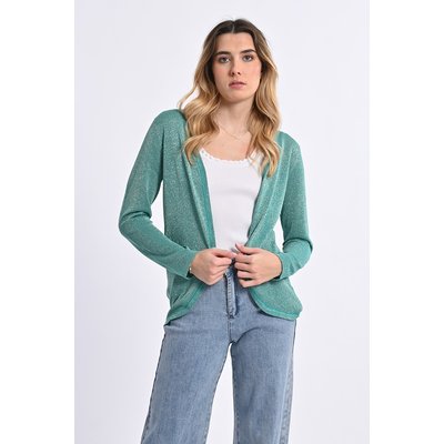 Cardigan ouvert et irisé MOLLY BRACKEN