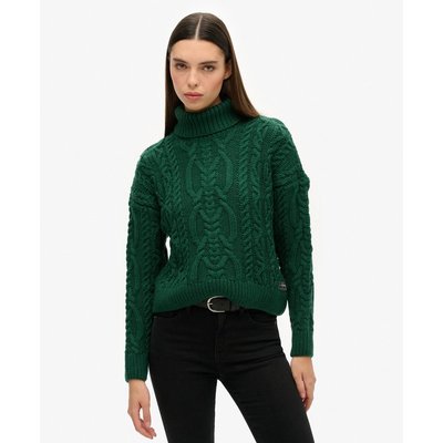 Pull col roulé torsadé SUPERDRY