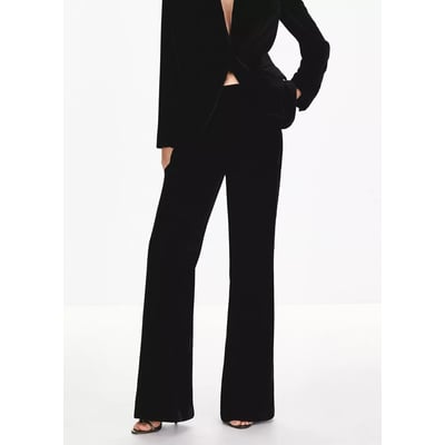 Pantalon costume velours MANGO