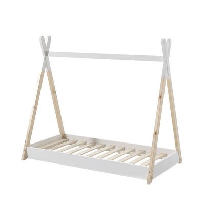 Lit enfant cabane en bois 70x140cm - DAYI DRAWER