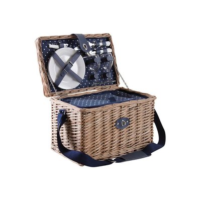 Panier pique-nique en osier gris AUBRY GASPARD