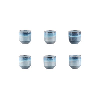 Lot de 6 tasses en grès, GENESIS BJORN